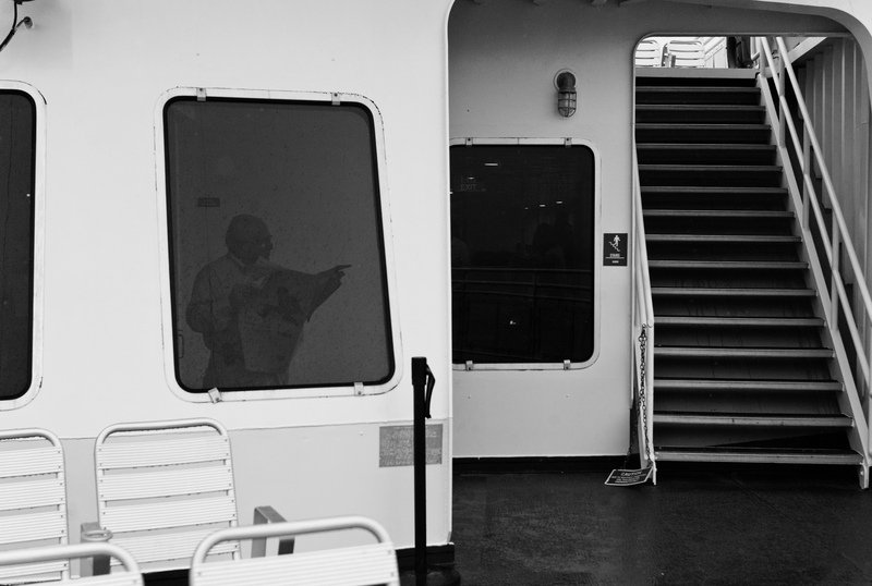 On the ferry to Martha's Vineyard, 2011